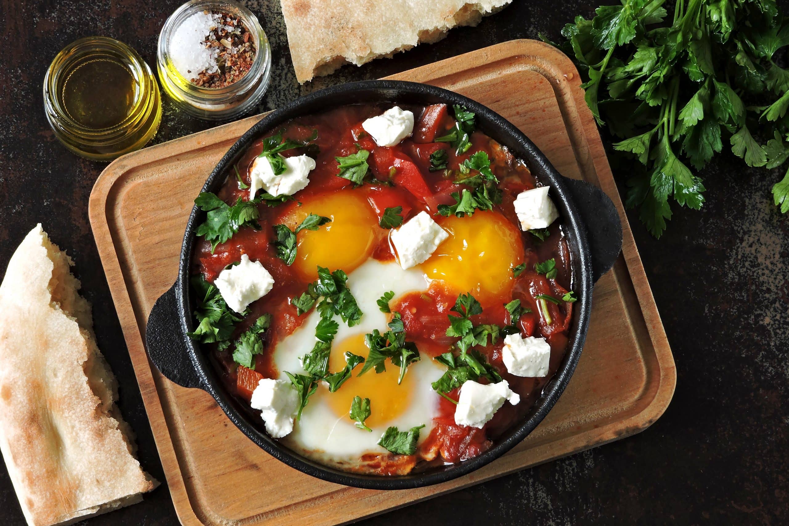 Shakshuka with Smoked Fetta : Reliable Food Distributors